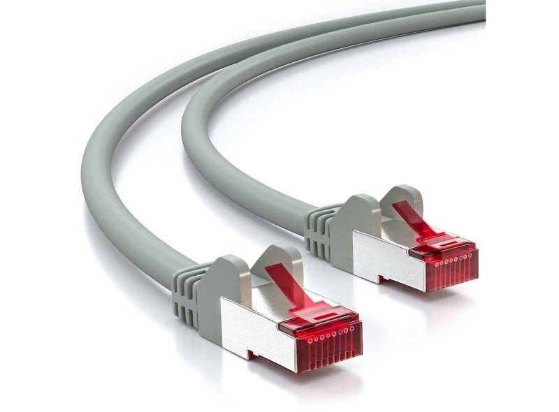 deleyCON deleyCON 3m CAT6 Patchkabel S-FTP PIMF Netzwerkkabel Ethernetkabel - LAN-Kabel von deleyCON