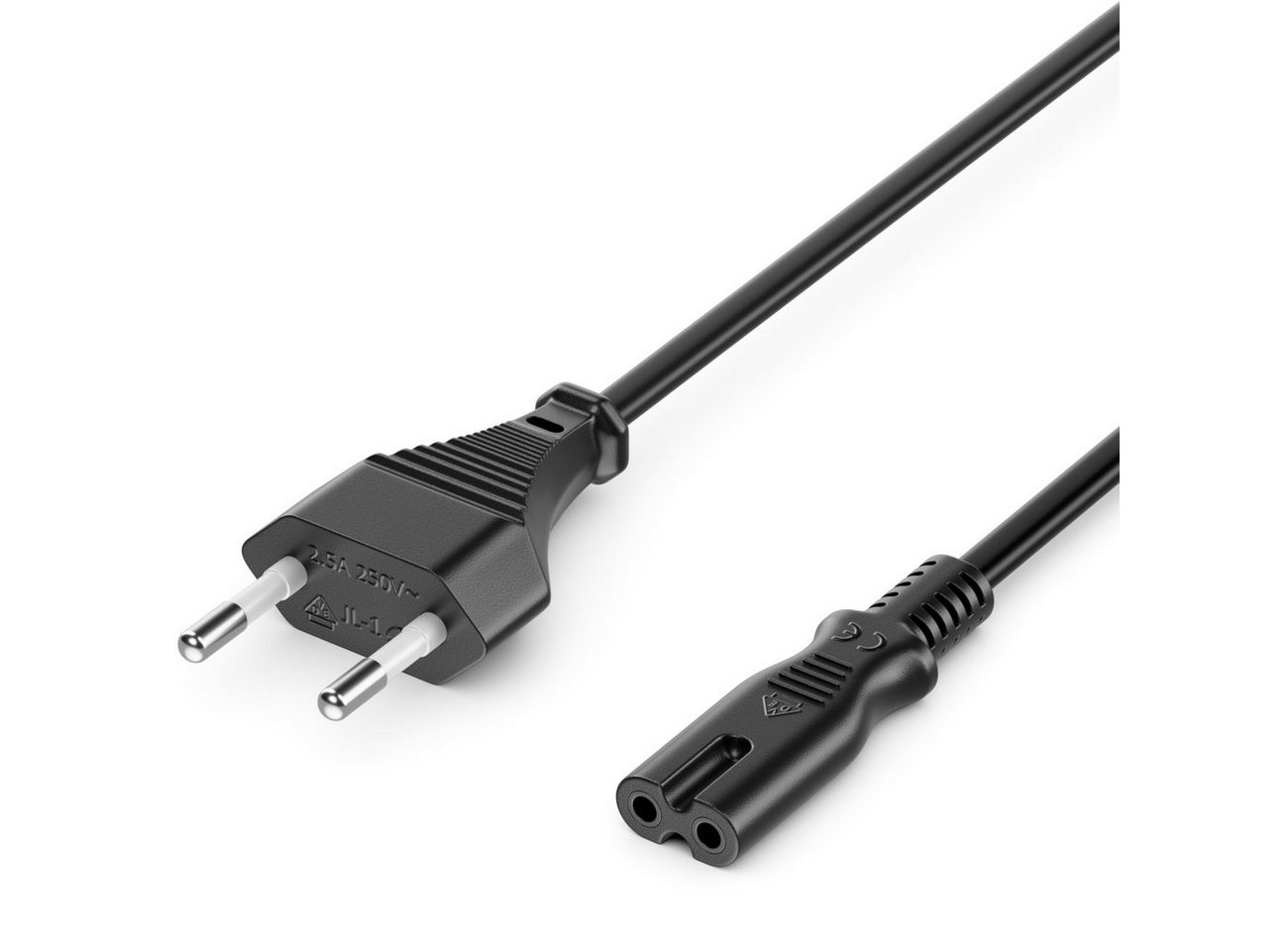 deleyCON deleyCON 3m Netzkabel Stromkabel Eurostecker - C7 Buchse Stromkabel deleyCON deleyCON 3m Netzkabel Stromkabel Eurostecker - C7 Buchse Stromkabel von deleyCON