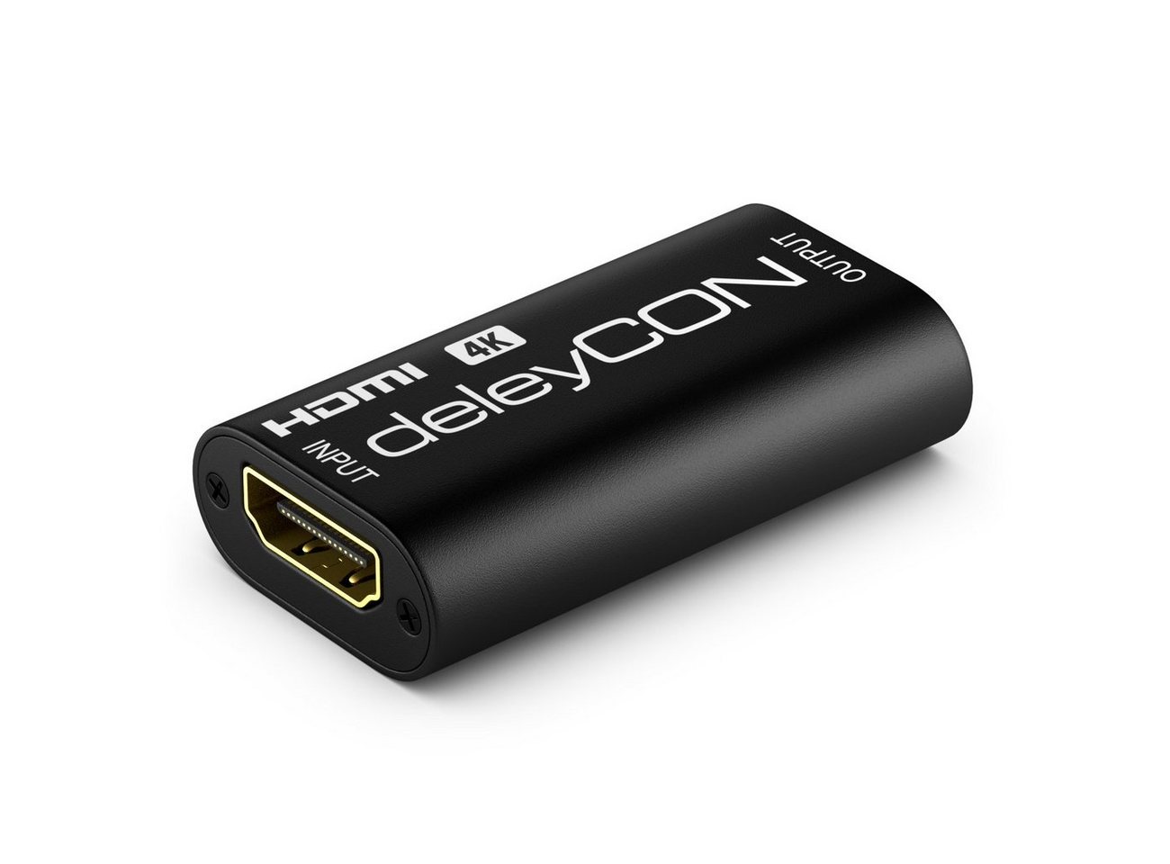deleyCON deleyCON 4K@60Hz HDMI 2.0 Repeater Signal Verstärker HDCP 2.2 18Gbps HDMI-Kabel deleyCON deleyCON 4K@60Hz HDMI 2.0 Repeater Signal Verstärker HDCP 2.2 18Gbps HDMI-Kabel von deleyCON