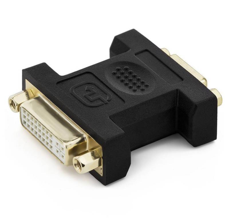 deleyCON deleyCON DVI-I zu VGA Kupplung - DVI-I Buchse zu VGA Buchse - 2 Kabel Video-Kabel von deleyCON