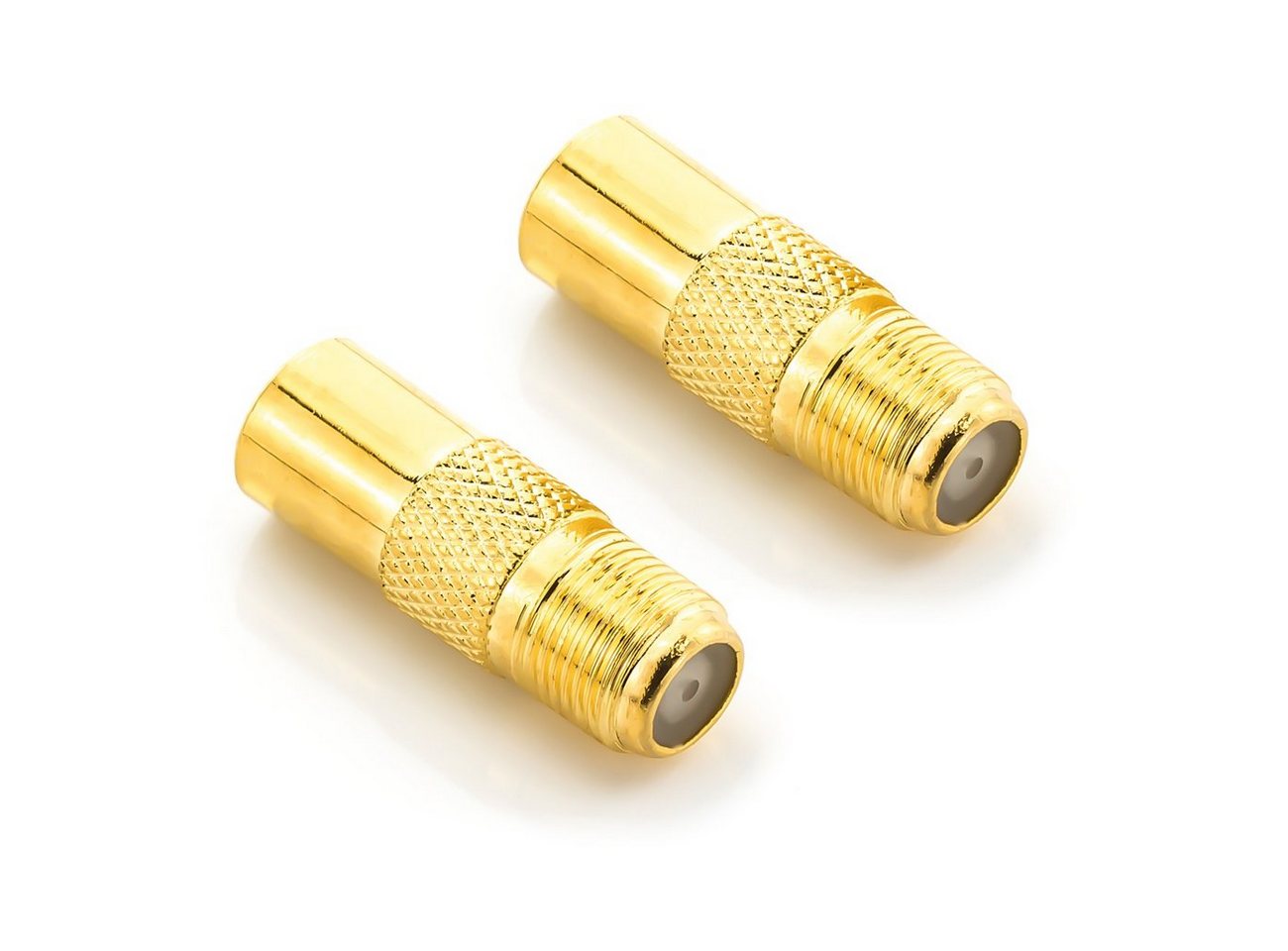 deleyCON deleyCON SAT Antennenadapter F-Buchse zu IEC-Stecker Kupplung SAT-Kabel deleyCON deleyCON SAT Antennenadapter F-Buchse zu IEC-Stecker Kupplung SAT-Kabel von deleyCON