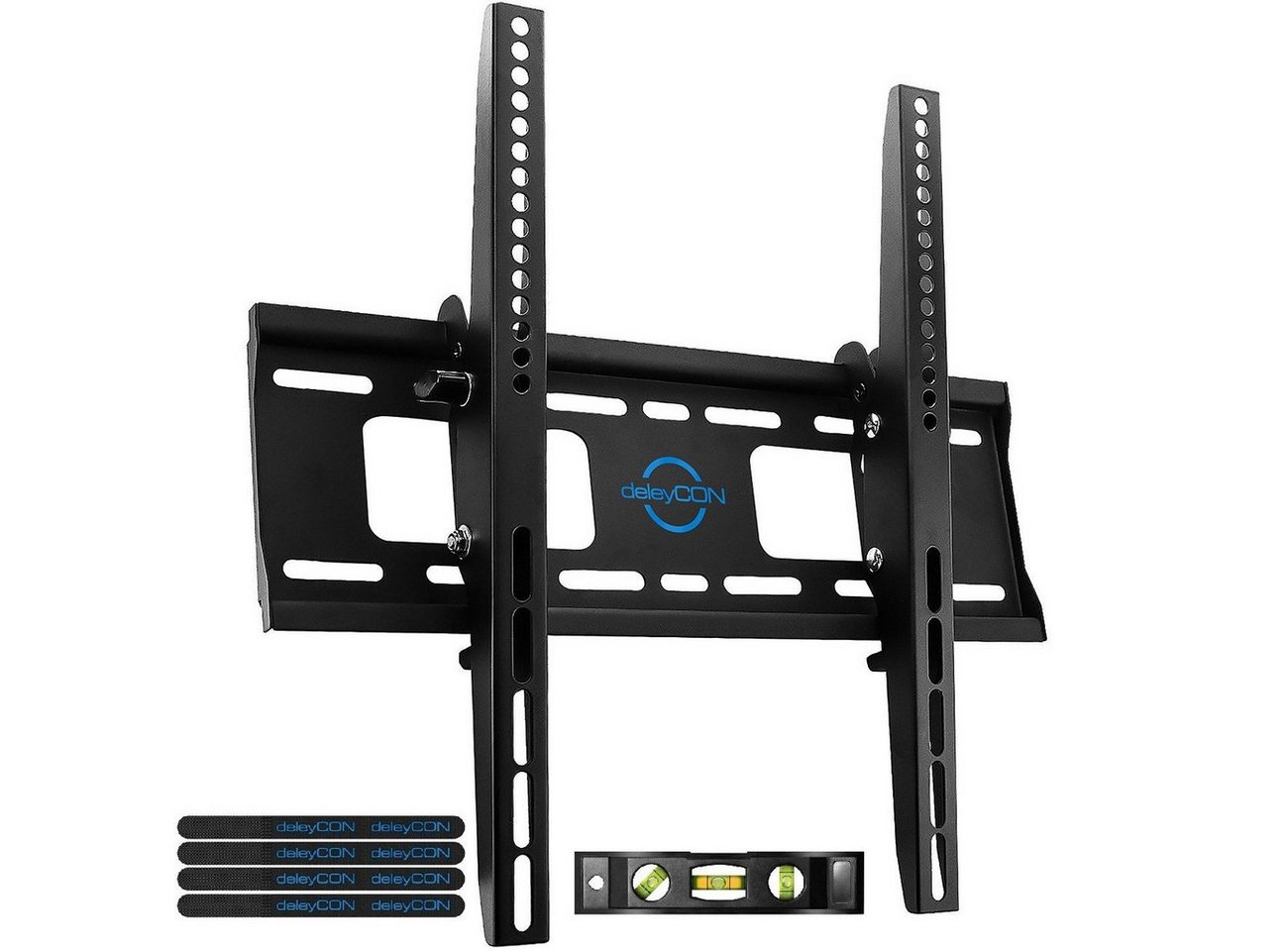 deleyCON deleyCON Universal TV Wandhalterung - bis 65" Zoll (165cm) - Neigbar TV-Wandhalterung von deleyCON