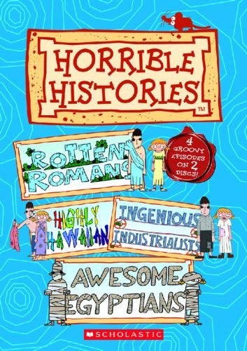 HORRIBLE HISTORIES - Rotten Romans / Highly hawaiian / Ingenious Industrialists / Awesome Egyptians [2 DVDs] [UK Import] von delta home entertainment