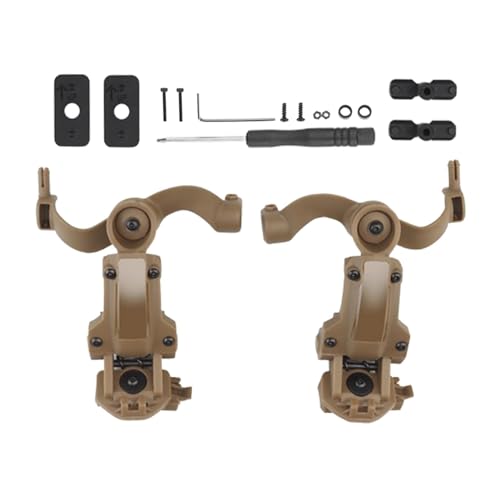 demaxiyad Bogenschienen-Headset-Adapter, Kopfhörer-Halterung, Headsets, Bogen-Adapterhalterung, drehbare Halterung, Multi- -Bogenadapter für Helme, Kopfhörer demaxiyad Bogenschienen-Headset-Adapter, Kopfhörer-Halterung, Headsets, Bogen-Adapterhalterung, drehbare Halterung, Multi- -Bogenadapter für Helme, Kopfhörer von demaxiyad