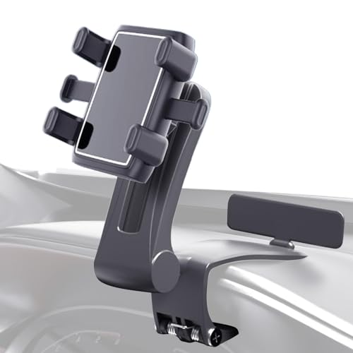 demaxiyad Drehbare Armaturenbrett-Handyhalterung – Auto-Armaturenbrett-Halterung, Handy-Clip-Ständer, Schiebeschienen-Navigationshalterung, Auto-Zubehör, passend für 11,9–17,8 cm Smartphones demaxiyad Drehbare Armaturenbrett-Handyhalterung – Auto-Armaturenbrett-Halterung, Handy-Clip-Ständer, Schiebeschienen-Navigationshalterung, Auto-Zubehör, passend für 11,9–17,8 cm Smartphones von demaxiyad