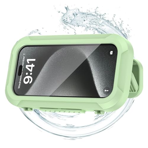 demaxiyad Dusch-Handyhalterung, Wandmontage, hochempfindliches HD-Touchscreen-Handy-Zubehör für Badezimmer, Spiegel, Badewanne, Küche demaxiyad Dusch-Handyhalterung, Wandmontage, hochempfindliches HD-Touchscreen-Handy-Zubehör für Badezimmer, Spiegel, Badewanne, Küche von demaxiyad