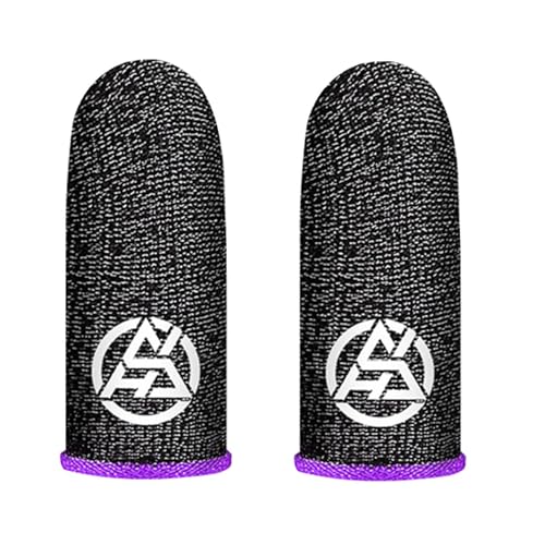 demaxiyad Game Finger Sleeves | Fingerabdeckungen Fingerhülse mit flexiblem Design | Daumenhüllen für Handyspiele, atmungsaktive Daumenabdeckung für die meisten Menschen Fingergröße, Männer & Frauen demaxiyad Game Finger Sleeves | Fingerabdeckungen Fingerhülse mit flexiblem Design | Daumenhüllen für Handyspiele, atmungsaktive Daumenabdeckung für die meisten Menschen Fingergröße, Männer & Frauen von demaxiyad