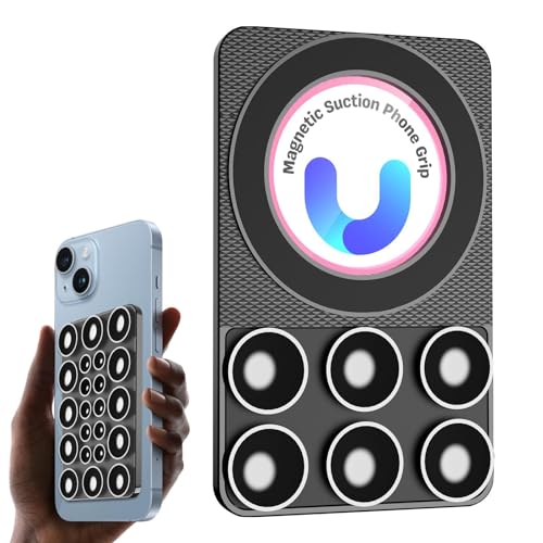 demaxiyad Handy-Saugnapf-Griff, magnetische Saugnapf-Handyhalterung, Hand-, Dusch-, Handy-Zubehörhalter für Selfies, Kühlschrank, Tür demaxiyad Handy-Saugnapf-Griff, magnetische Saugnapf-Handyhalterung, Hand-, Dusch-, Handy-Zubehörhalter für Selfies, Kühlschrank, Tür von demaxiyad
