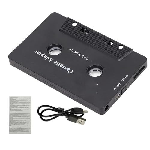 demaxiyad Kassettenspieler für Auto, kabelloser 5.0-Kassettenempfänger | High-Fidelity-Schreibtisch-Player, Anrufe nahtlose Streaming-Kassette zum Hören von mobiler Musik und Autostimme demaxiyad Kassettenspieler für Auto, kabelloser 5.0-Kassettenempfänger | High-Fidelity-Schreibtisch-Player, Anrufe nahtlose Streaming-Kassette zum Hören von mobiler Musik und Autostimme von demaxiyad