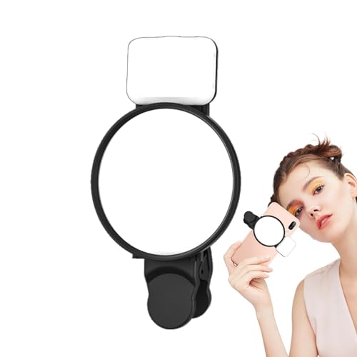 demaxiyad Selfie | Clip Vlog Monitor Bildschirm - Clip High Definition Reflektierendes Selfie mit Licht, Rückfahrmonitor Bildschirm Vlog Zubehör für Smartphone demaxiyad Selfie | Clip Vlog Monitor Bildschirm - Clip High Definition Reflektierendes Selfie mit Licht, Rückfahrmonitor Bildschirm Vlog Zubehör für Smartphone von demaxiyad