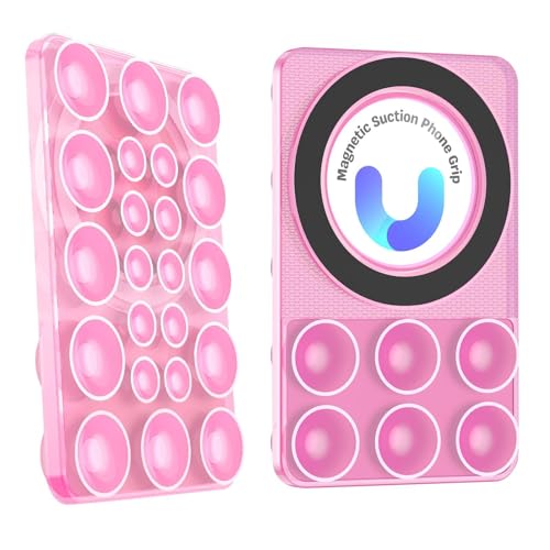 demaxiyad Silikon-Saugnapf-Telefonhalterung, magnetische Saugnapf-Handyhalterung, Handbrause-Telefonhalterung, Handy-Zubehörhalter für Selfies, Kühlschrank, Tür demaxiyad Silikon-Saugnapf-Telefonhalterung, magnetische Saugnapf-Handyhalterung, Handbrause-Telefonhalterung, Handy-Zubehörhalter für Selfies, Kühlschrank, Tür von demaxiyad