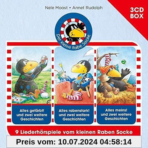 Der kleine Rabe Socke 3-CD Hörspielbox Vol. 2 von der Kleine Rabe Socke