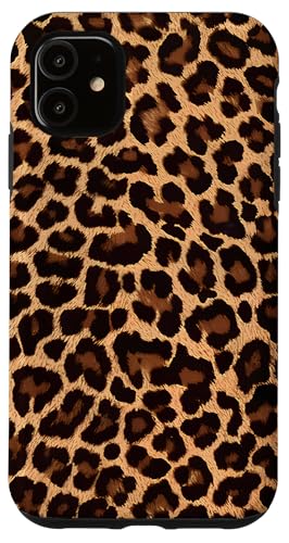 Hülle für iPhone 11 Niedliches, cooles Design mit Leopardenmuster, Vintage-Mädchen Hülle für iPhone 11 Niedliches, cooles Design mit Leopardenmuster, Vintage-Mädchen von design Animal Leopard Print Pattern Girls Women