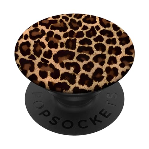 Niedliches, cooles Design mit Leopardenmuster, Vintage-Mädchen PopSockets mit austauschbarem PopGrip Niedliches, cooles Design mit Leopardenmuster, Vintage-Mädchen PopSockets mit austauschbarem PopGrip von design Animal Leopard Print Pattern Girls Women