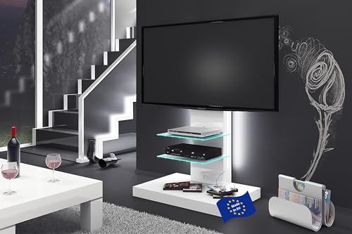 Design Fernsehtisch H-444 Hochglanz Schrank Möbel TV Rack TV Halterung, Farbe:Weiß Hochglanz Design Fernsehtisch H-444 Hochglanz Schrank Möbel TV Rack TV Halterung, Farbe:Weiß Hochglanz von designimpex