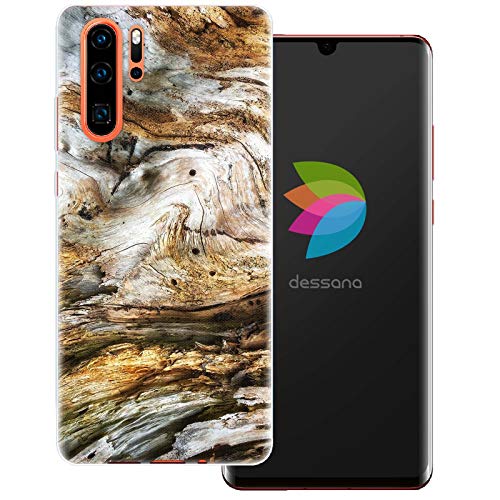 dessana Holz Optik transparente Schutzhülle Handy Case Cover Tasche passend für Huawei P30 Pro Holz Rustikal dessana Holz Optik transparente Schutzhülle Handy Case Cover Tasche passend für Huawei P30 Pro Holz Rustikal von dessana