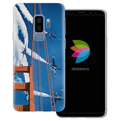 dessana Jets transparente Schutzhülle Handy Case Cover Tasche passend für Samsung Galaxy S9 Plus Jet Flugschau dessana Jets transparente Schutzhülle Handy Case Cover Tasche passend für Samsung Galaxy S9 Plus Jet Flugschau von dessana