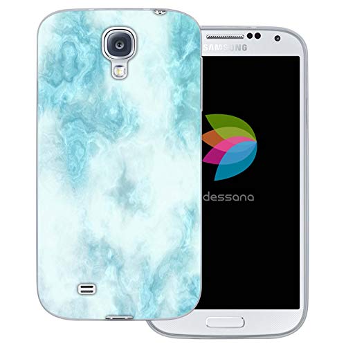 dessana Marmor Maserung transparente Schutzhülle Handy Case Cover Tasche passend für Samsung Galaxy S4 Marmor Blau dessana Marmor Maserung transparente Schutzhülle Handy Case Cover Tasche passend für Samsung Galaxy S4 Marmor Blau von dessana