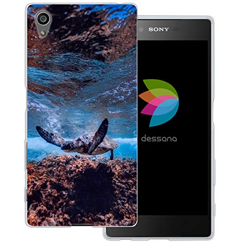 dessana Meeresschildkröte transparente Schutzhülle Handy Case Cover Tasche passend für Sony Xperia Z5 Schildkröte Riff dessana Meeresschildkröte transparente Schutzhülle Handy Case Cover Tasche passend für Sony Xperia Z5 Schildkröte Riff von dessana