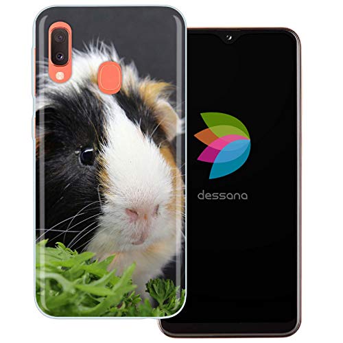 dessana Meerschweinchen transparente Schutzhülle Handy Case Cover Tasche passend für Samsung Galaxy A20e Meerschweinchen Gefleckt dessana Meerschweinchen transparente Schutzhülle Handy Case Cover Tasche passend für Samsung Galaxy A20e Meerschweinchen Gefleckt von dessana