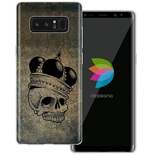 dessana Totenkopf transparente Silikon TPU Schutzhülle 0,7mm dünne Handy Tasche Soft Case passend für Samsung Galaxy Note 8 Totenkopf König dessana Totenkopf transparente Silikon TPU Schutzhülle 0,7mm dünne Handy Tasche Soft Case passend für Samsung Galaxy Note 8 Totenkopf König von dessana