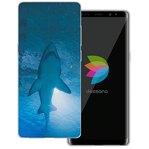 dessana Unter Wasser Welt transparente Schutzhülle Handy Case Cover Tasche passend für Samsung Galaxy Note 8 Hai Fisch dessana Unter Wasser Welt transparente Schutzhülle Handy Case Cover Tasche passend für Samsung Galaxy Note 8 Hai Fisch von dessana