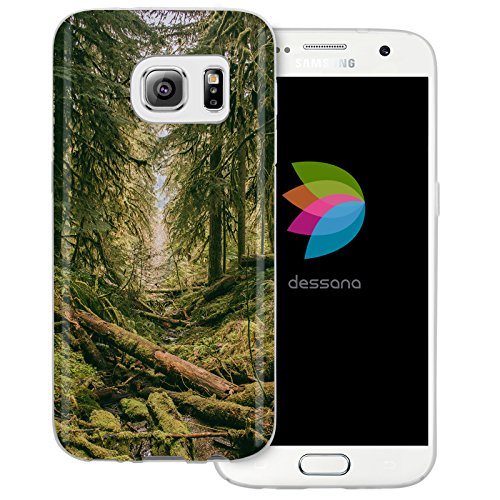 dessana Wälder transparente Silikon TPU Schutzhülle 0,7mm dünne Handy Tasche Soft Case passend für Samsung Galaxy S7 Nadelbäume dessana Wälder transparente Silikon TPU Schutzhülle 0,7mm dünne Handy Tasche Soft Case passend für Samsung Galaxy S7 Nadelbäume von dessana
