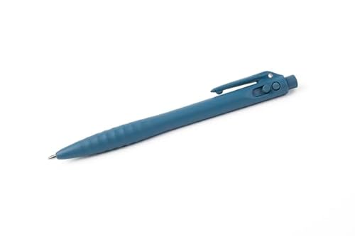 Kugelschreiber, mit Clip, detektierbar, einziehbare Mine, Metall- und X-Ray- detektierbar (Blau) von detektierbar.de