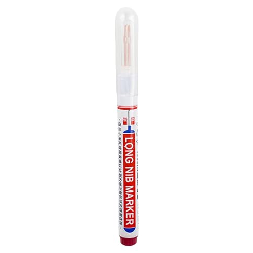 dewdat Tieflochmarker, 2024 Permanentmarker Zimmermannsstift, Extralange Spitze Tiefenlochmarker, Markierungsstift Für, Kunststoff, Wand, Metall, Karton Baustellen Stift dewdat Tieflochmarker, 2024 Permanentmarker Zimmermannsstift, Extralange Spitze Tiefenlochmarker, Markierungsstift Für, Kunststoff, Wand, Metall, Karton Baustellen Stift von dewdat