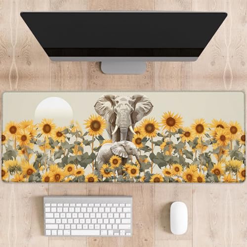 dhakalrlde Elephant Gaming-Mauspad, große Schreibtischunterlage für Computer, erweiterte Tastatur, Laptop, Mauspads, 80 x 29 cm, rutschfestes Gummi-Mauspad für Bürodekoration, Geschenke (Farbe 26) dhakalrlde Elephant Gaming-Mauspad, große Schreibtischunterlage für Computer, erweiterte Tastatur, Laptop, Mauspads, 80 x 29 cm, rutschfestes Gummi-Mauspad für Bürodekoration, Geschenke (Farbe 26) von dhakalrlde