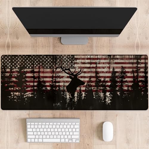 dhakalrlde Gaming-Mauspad, große Schreibtischunterlage für Computer, erweiterte Tastatur, Laptop, Mauspad, 80 x 29 cm, rutschfestes Gummi-Mauspad für Bürodekoration, Geschenke (Farbe 1) von dhakalrlde