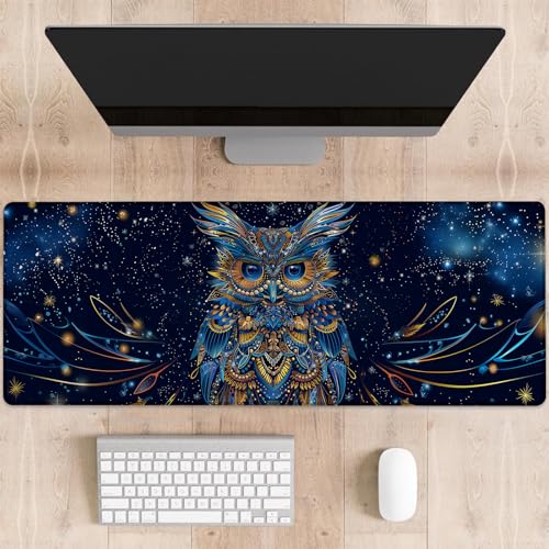 dhakalrlde Gaming-Mauspad, große Schreibtischunterlage für Computer, erweiterte Tastatur, Laptop, Mauspad, 80 x 29 cm, rutschfestes Gummi-Mauspad für Bürodekoration, Geschenke (Farbe 46) von dhakalrlde