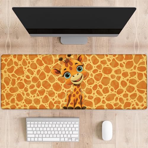 dhakalrlde Gaming-Mauspad, große Schreibtischunterlage für Computer, erweiterte Tastatur, Laptop, Mauspad, 80 x 29 cm, rutschfestes Gummi-Mauspad für Bürodekoration, Geschenke (Farbe 49) von dhakalrlde