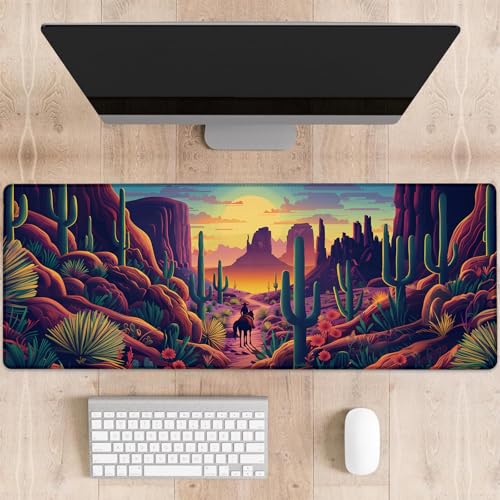 dhakalrlde Gaming-Mauspad, große Schreibtischunterlage für Computer, erweiterte Tastatur, Laptop, Mauspads, 80 x 29 cm, rutschfestes Gummi-Mauspad für Bürodekoration, Geschenke (Farbe 33) von dhakalrlde