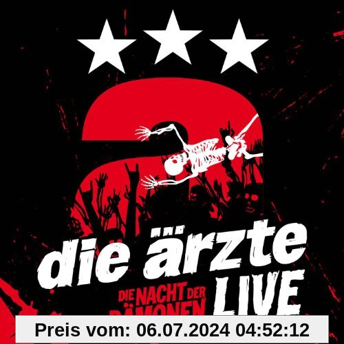 Live - Die Nacht der Dämonen (3 CDs) von die Aerzte