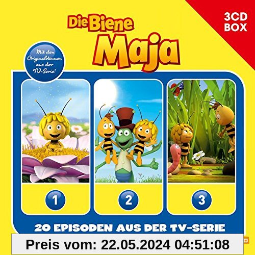 3-CD Hörspielbox zur Neuen TV-Serie (Cgi) Vol.1 von die Biene Maja