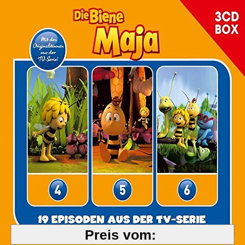 3-CD Hörspielbox zur Neuen TV-Serie (Cgi) Vol.2 von die Biene Maja