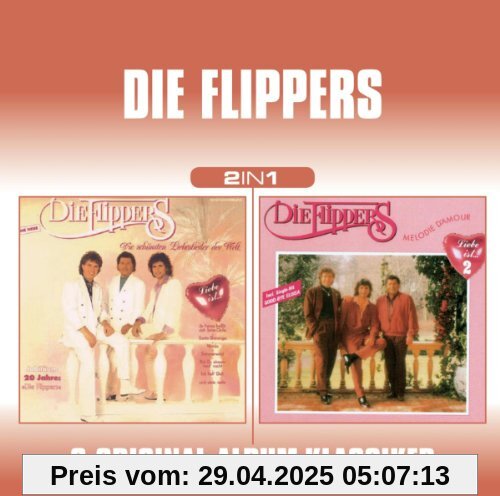 Die Flippers-2 in 1 (Liebe Ist...Vol.1/Liebe Ist von die Flippers