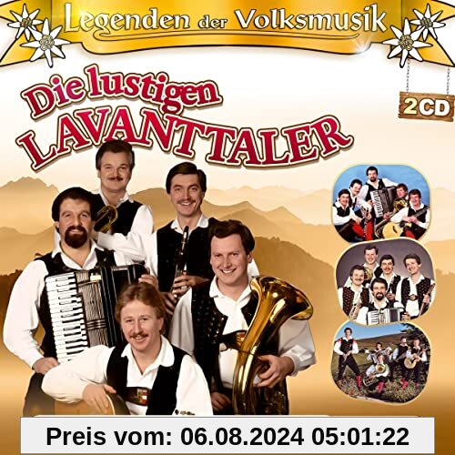 Legenden der Volksmusik; Ihre großen Erfolge; Folge 1; 40 Originalaufnahmen; Volksmusik aus Kärnten von die Lustigen Lavanttaler