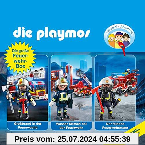 Die Playmos - Die große Feuerwehrbox (Original Playmobil Hörspiele) von die Playmos