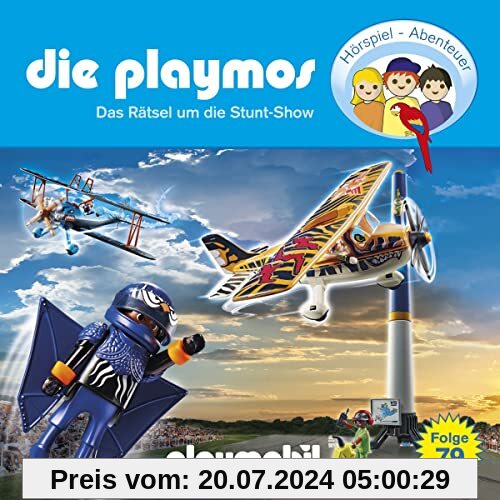 Die Playmos - Folge 79: Das Rätsel um die Stunt-Show (Das Original Playmobil Hörspiel) von die Playmos