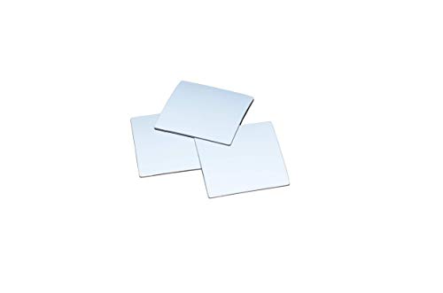 50 beschreibbare, quadratische Magnetsymbole 30x30 mm von die magnetprofis magnete und mehr