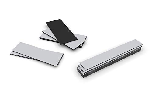 Magnetschilder, Magnetetiketten, Magnetstreifen, PVC-Beschichtung weiß, beschreibbar und abwischbar Set a 100 Stück, 50 x 30 mm Magnetschilder, Magnetetiketten, Magnetstreifen, PVC-Beschichtung weiß, beschreibbar und abwischbar Set a 100 Stück, 50 x 30 mm von die magnetprofis magnete und mehr