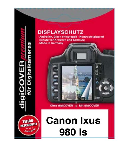 Digicover Premium Schutzfolie für Canon Ixus 980is von digiCOVER