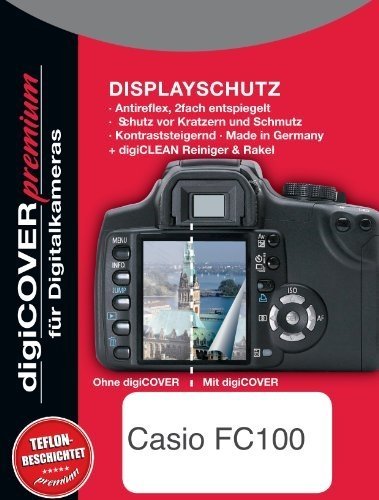 Digicover Premium Schutzfolie für Casio FC100 von digiCOVER