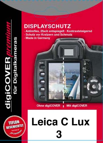 Digicover Premium Schutzfolie für Leica C-Lux 3 von digiCOVER