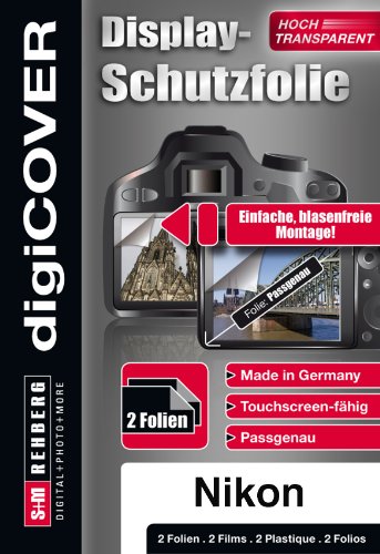 digiCOVER B3367 Basic Displayschutz für Nikon 1 V2 Kamera von digiCOVER