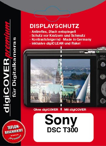 digiCOVER Premium Displayschutzfolie für Sony DSC-T 300 von digiCOVER
