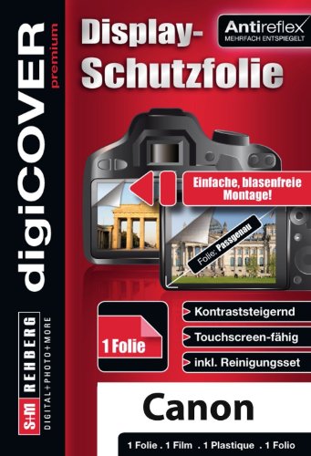 digiCOVER Premium Monitordisplayschutzfolie für Canon PowerShot D20 (Antireflex) von digiCOVER