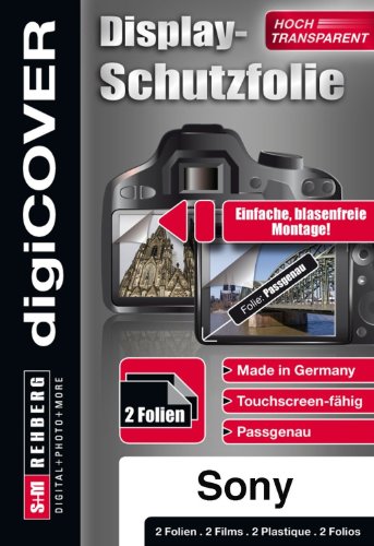digiCOVER basic Sony Alpha 390 2x passgenaue Schutzfolie von digiCOVER
